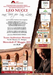 La Corale San Rocco con Leo Nucci al teatro Manzoni